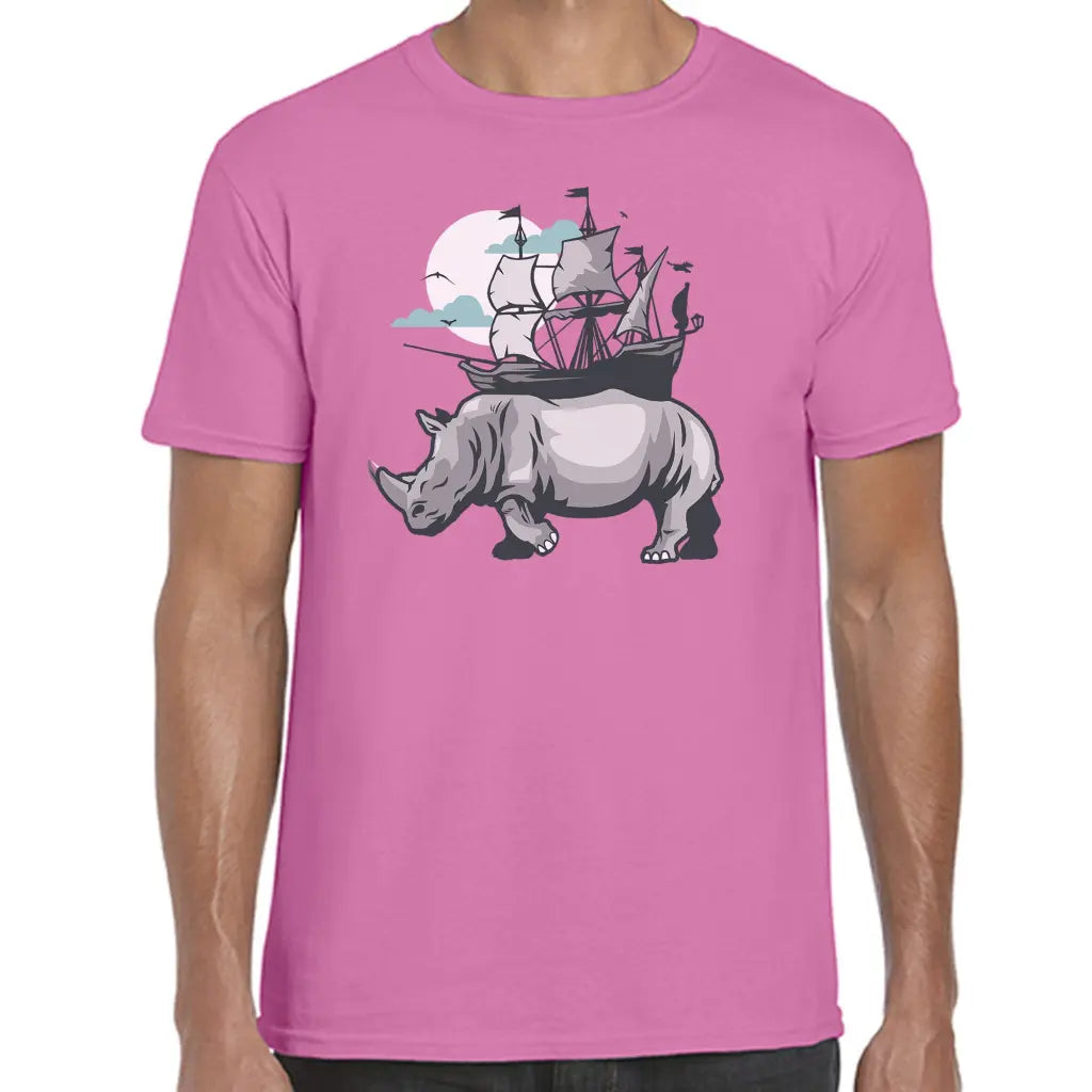 Rhino Ship T-Shirt - Tshirtpark.com