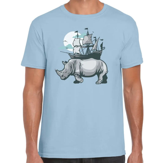 Rhino Ship T-Shirt - Tshirtpark.com