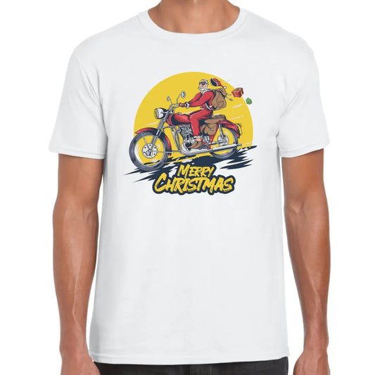 Rider Santa T-Shirt - Tshirtpark.com