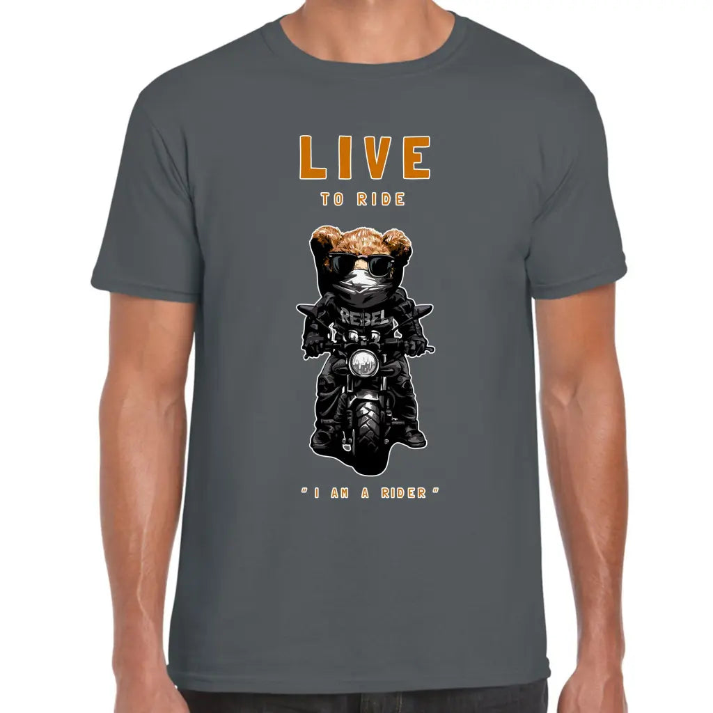 Rider Teddy T-Shirt - Tshirtpark.com