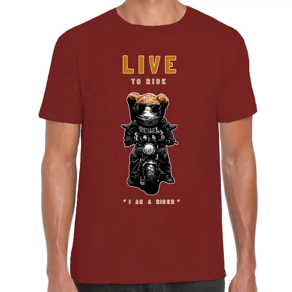 Rider Teddy T-Shirt - Tshirtpark.com