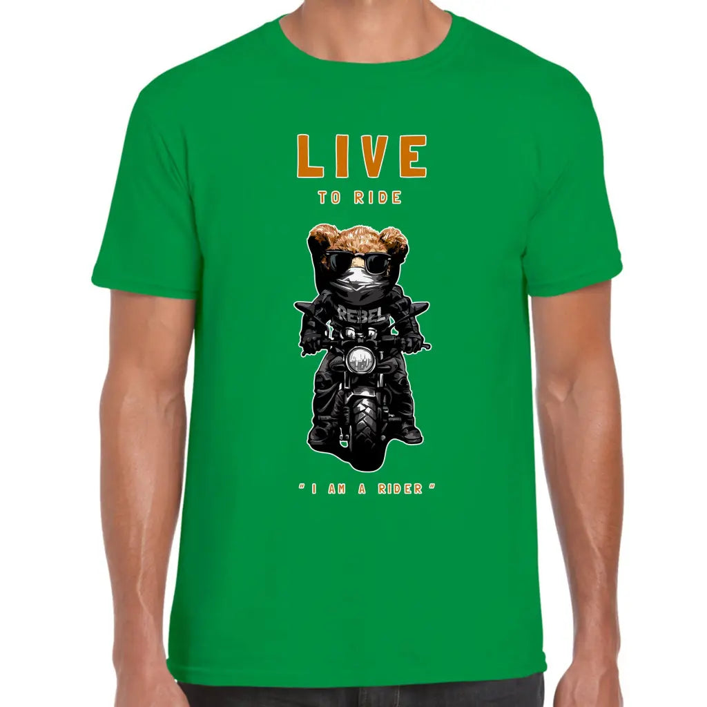 Rider Teddy T-Shirt - Tshirtpark.com