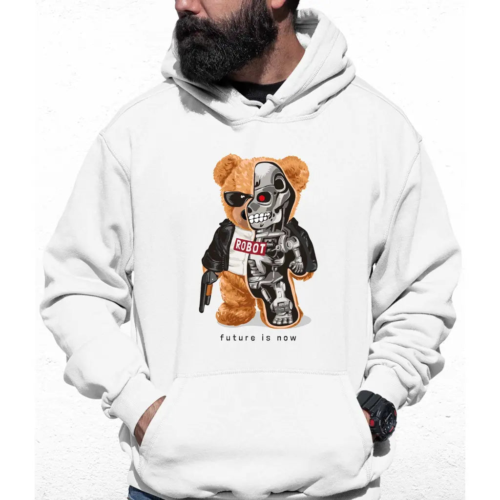 Robot Bear Colour Hoodie - Tshirtpark.com