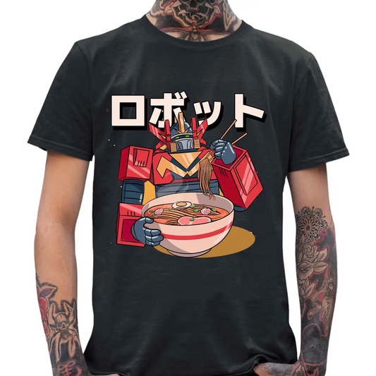 Robot Ramen T-Shirt - Tshirtpark.com