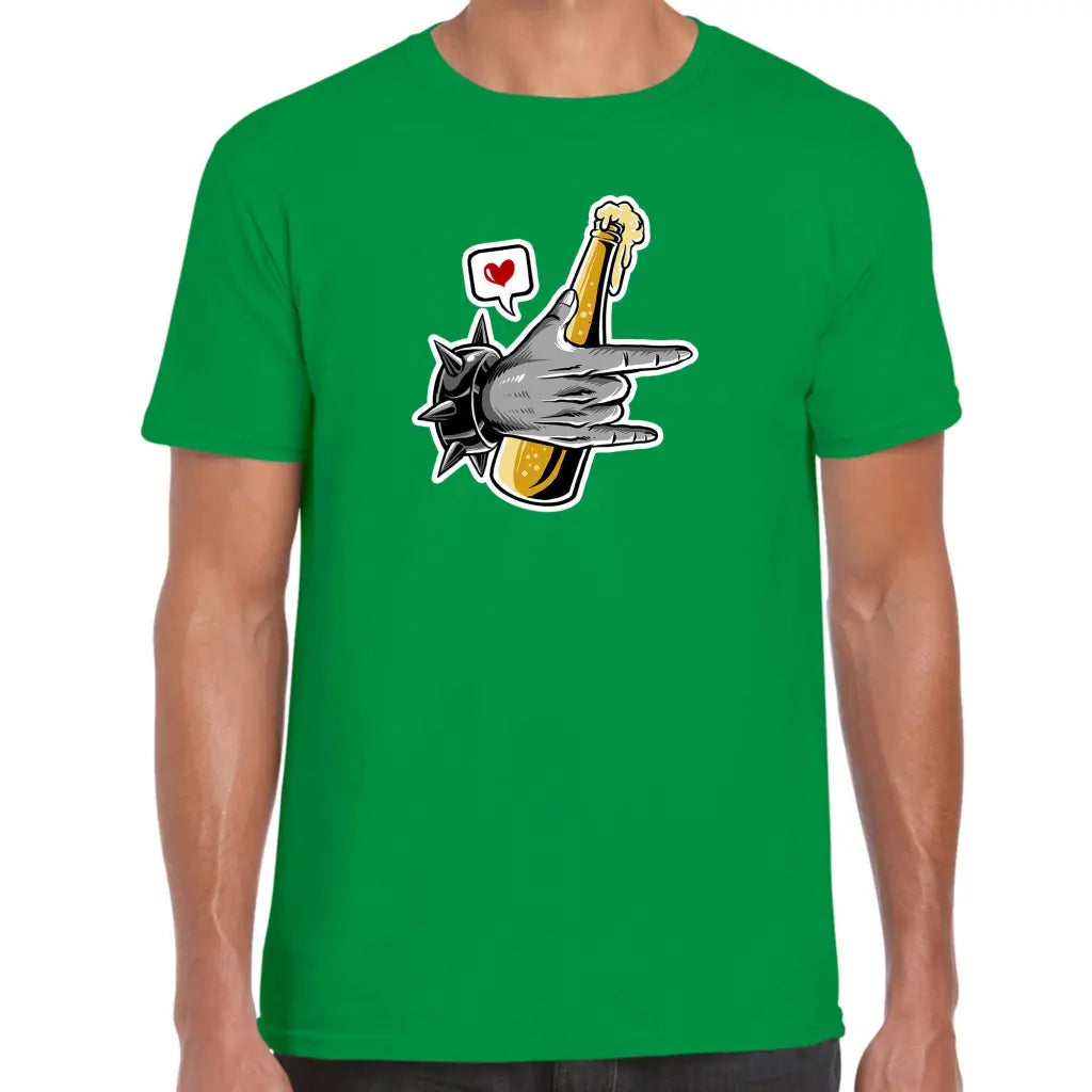 Rock A Beer T-Shirt - Tshirtpark.com