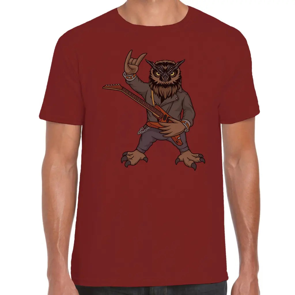 Rock And Owl T-Shirt - Tshirtpark.com