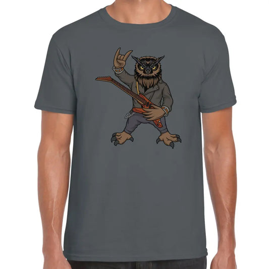 Rock And Owl T-Shirt - Tshirtpark.com