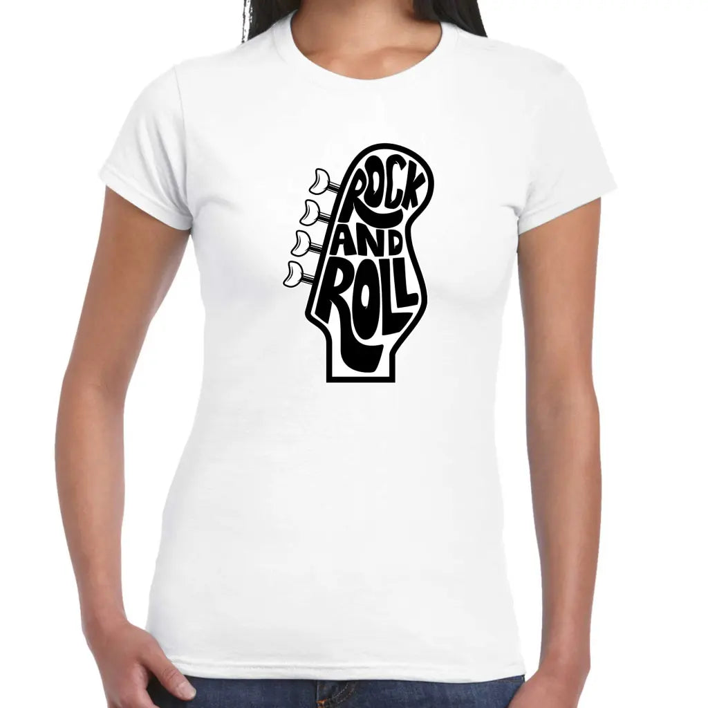 Rock And Roll Ladies T-shirt - Tshirtpark.com