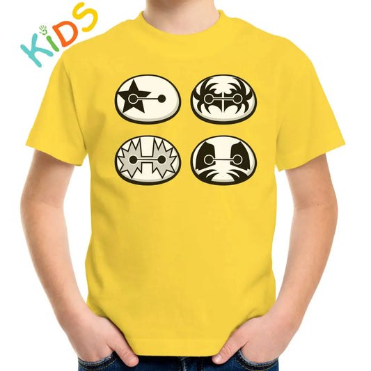 Rock Faces Kids T-shirt - Tshirtpark.com