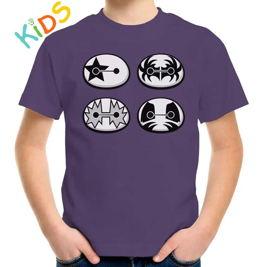 Rock Faces Kids T-shirt - Tshirtpark.com