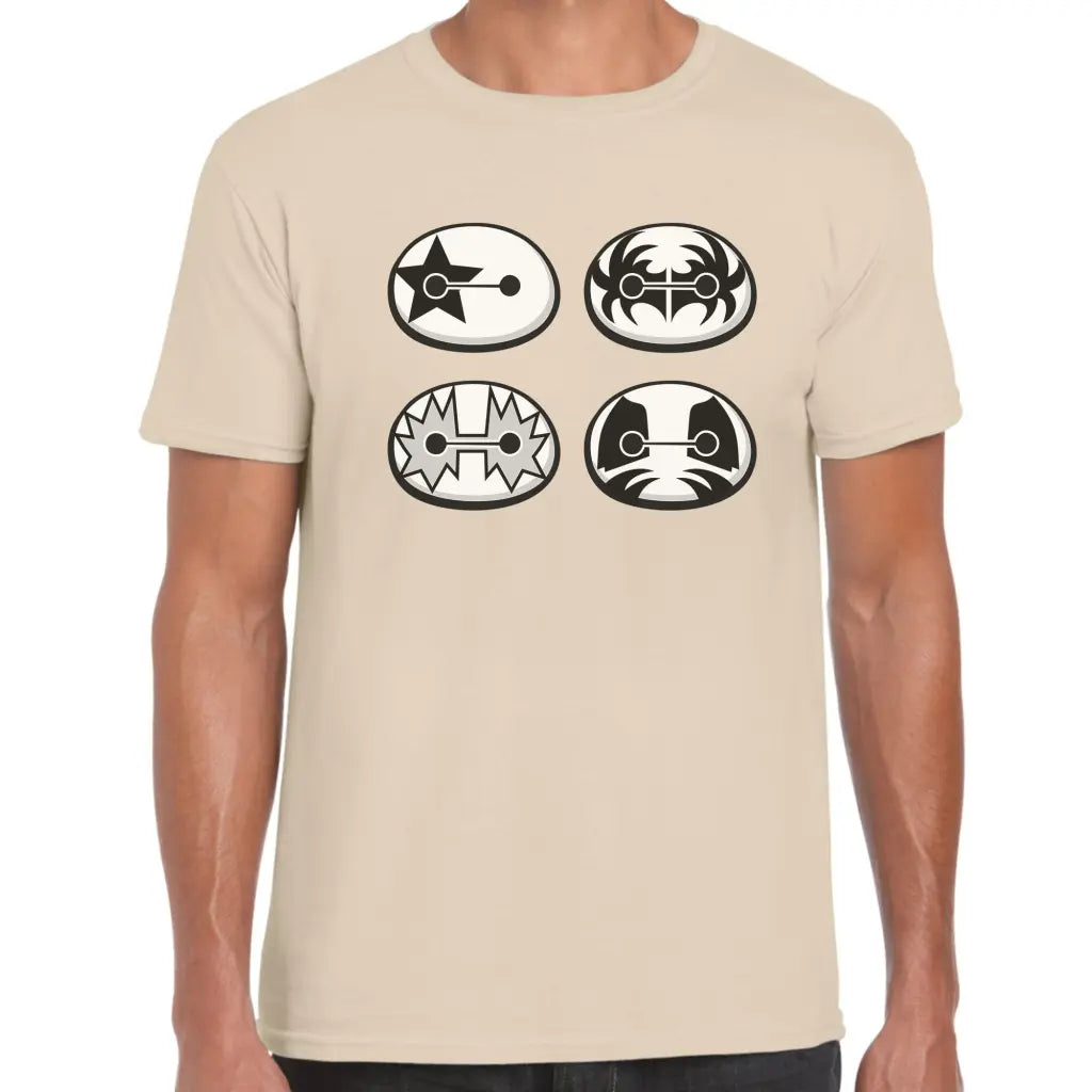 Rock Faces T-Shirt - Tshirtpark.com