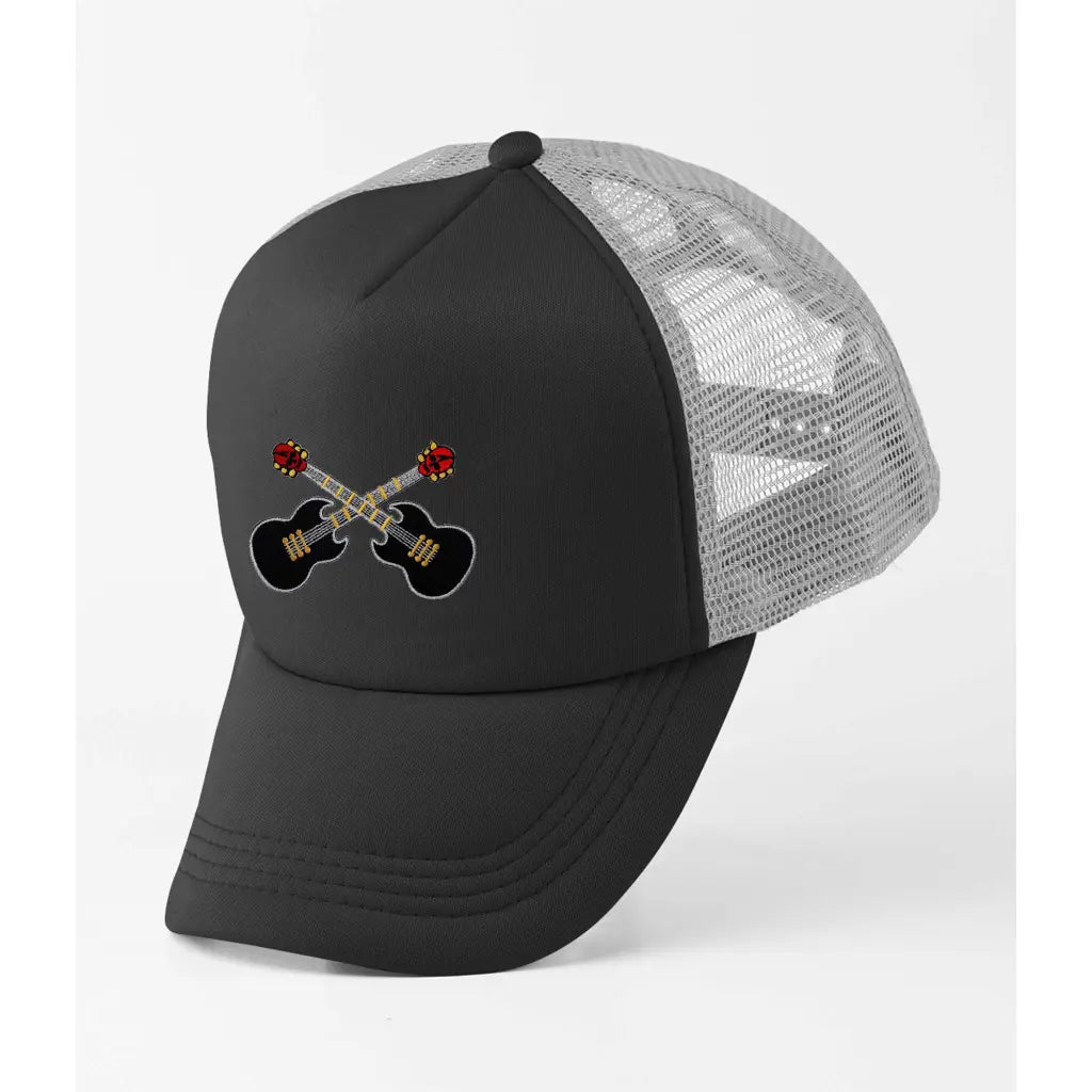 Rock Guitars Trucker Cap - Tshirtpark.com