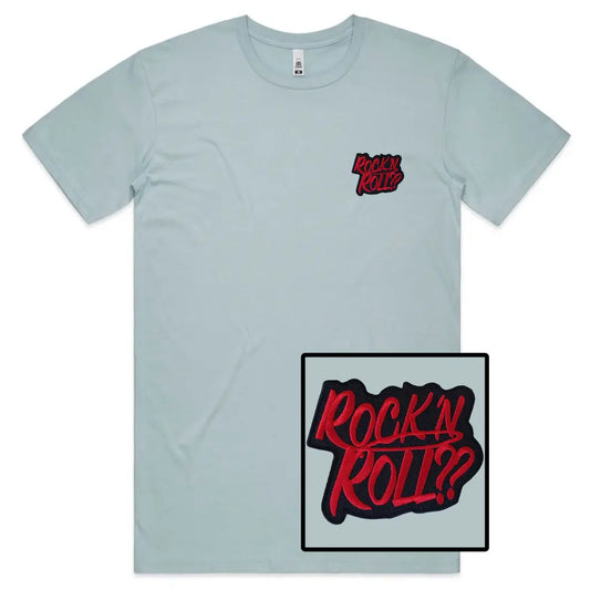 Rock N Roll Embroidered T-Shirt - Tshirtpark.com