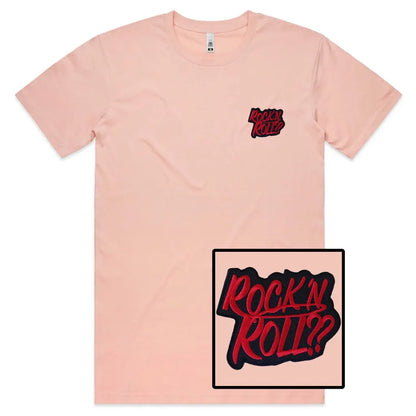 Rock N Roll Embroidered T-Shirt - Tshirtpark.com