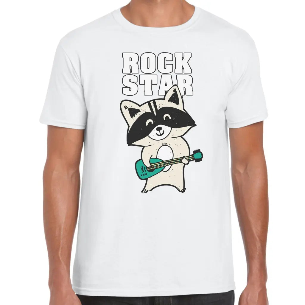 Rock Star Rackoon T-Shirt - Tshirtpark.com