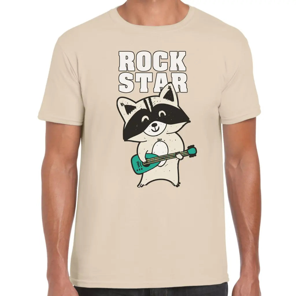 Rock Star Rackoon T-Shirt - Tshirtpark.com