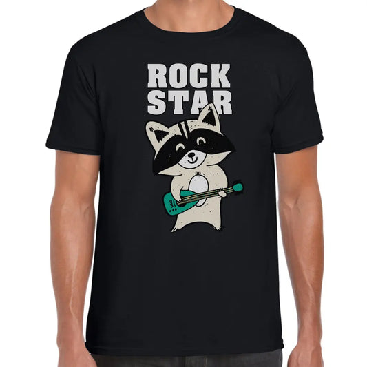 Rock Star Rackoon T-Shirt - Tshirtpark.com