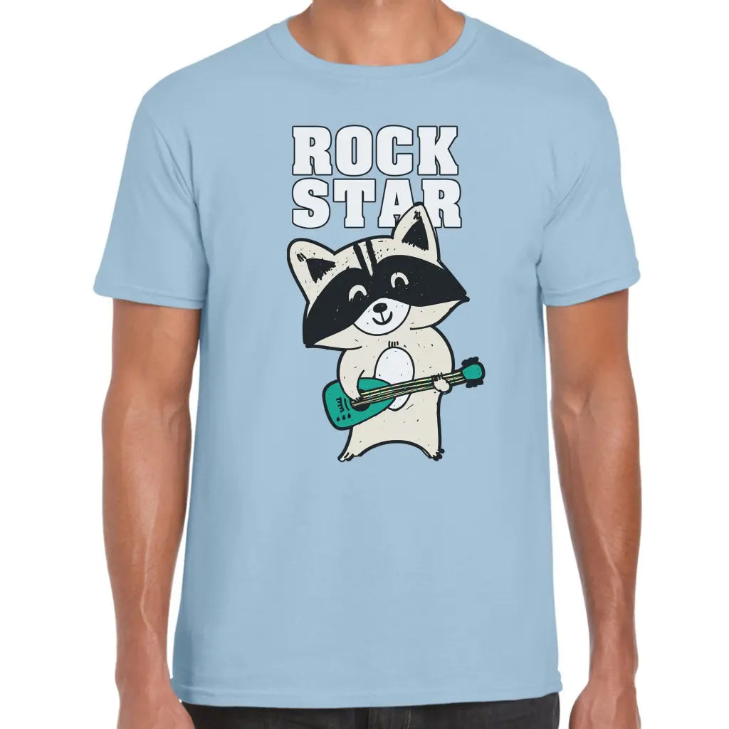 Rock Star Rackoon T-Shirt - Tshirtpark.com