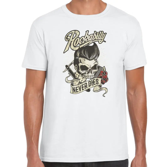 Rockabilly Never Dies T-Shirt - Tshirtpark.com