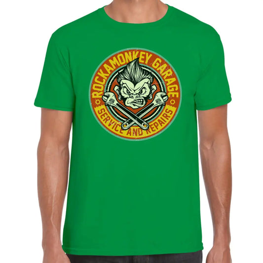 Rockamonkey Garage T-Shirt - Tshirtpark.com