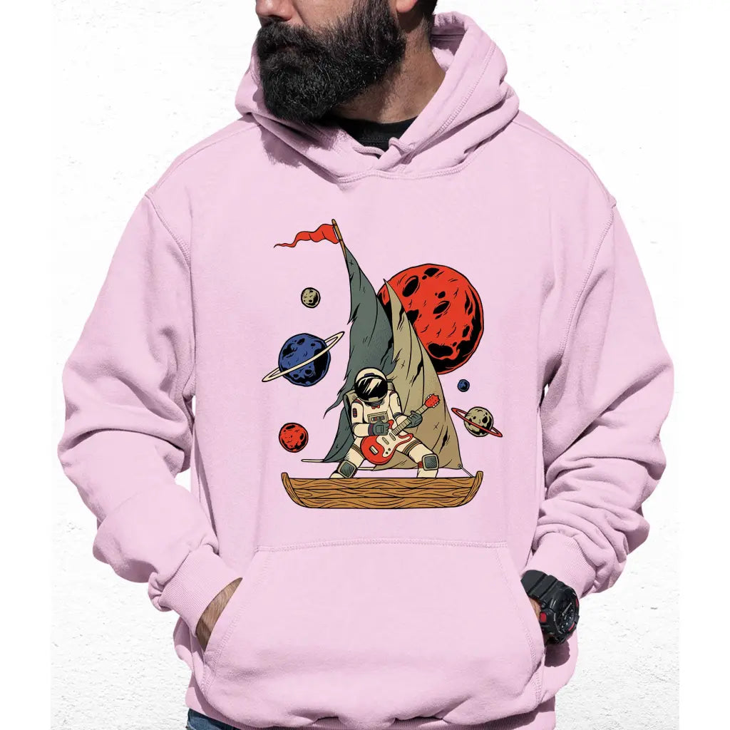 Rocker Astronaut Colour Hoodie - Tshirtpark.com