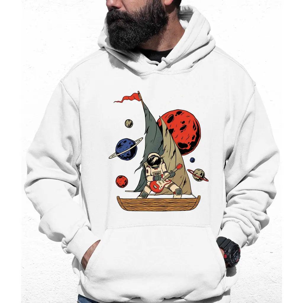 Rocker Astronaut Colour Hoodie - Tshirtpark.com