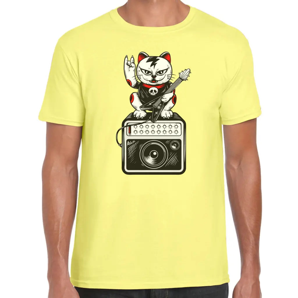 Rocker Cat T-Shirt - Tshirtpark.com