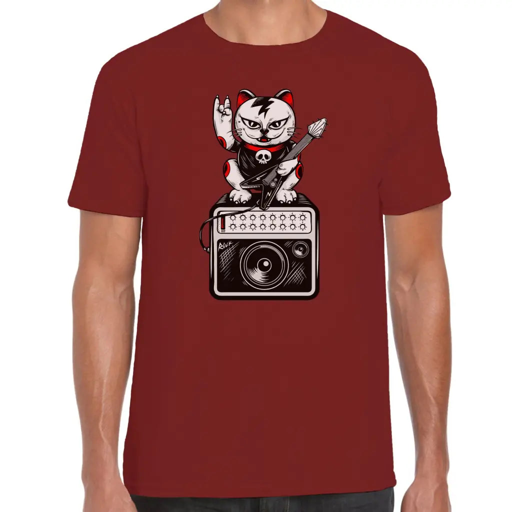 Rocker Cat T-Shirt - Tshirtpark.com