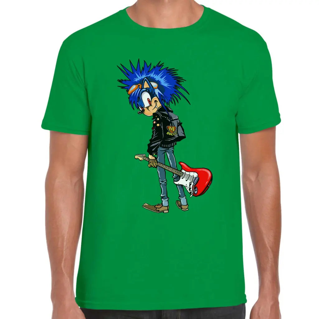 Rocker Hedgehog T-Shirt - Tshirtpark.com