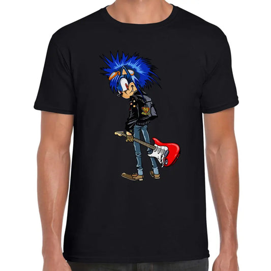 Rocker Hedgehog T-Shirt - Tshirtpark.com