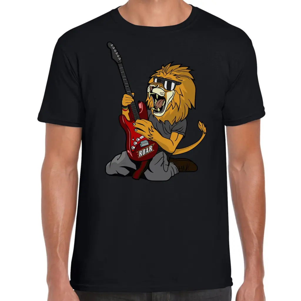 Rocker Lion T-Shirt - Tshirtpark.com