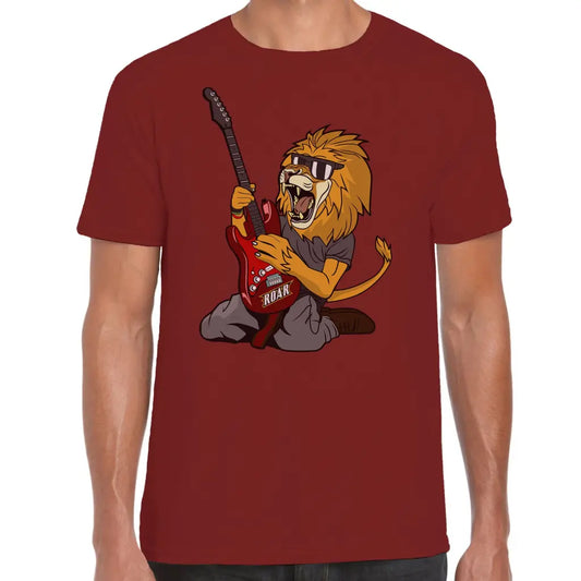 Rocker Lion T-Shirt - Tshirtpark.com