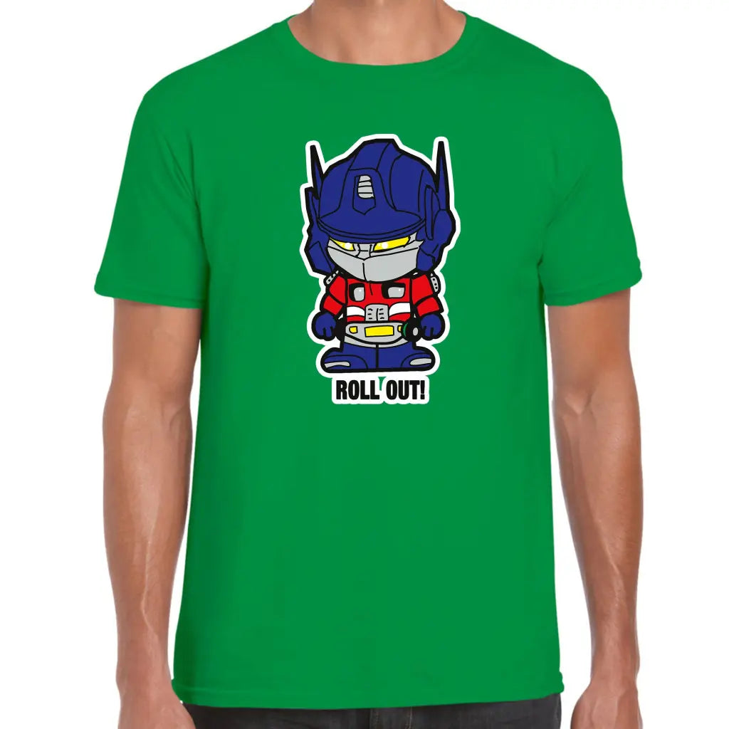Roll Out Robot T-Shirt - Tshirtpark.com