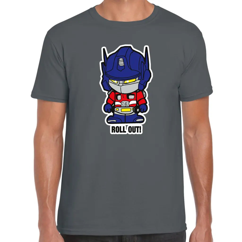 Roll Out Robot T-Shirt - Tshirtpark.com