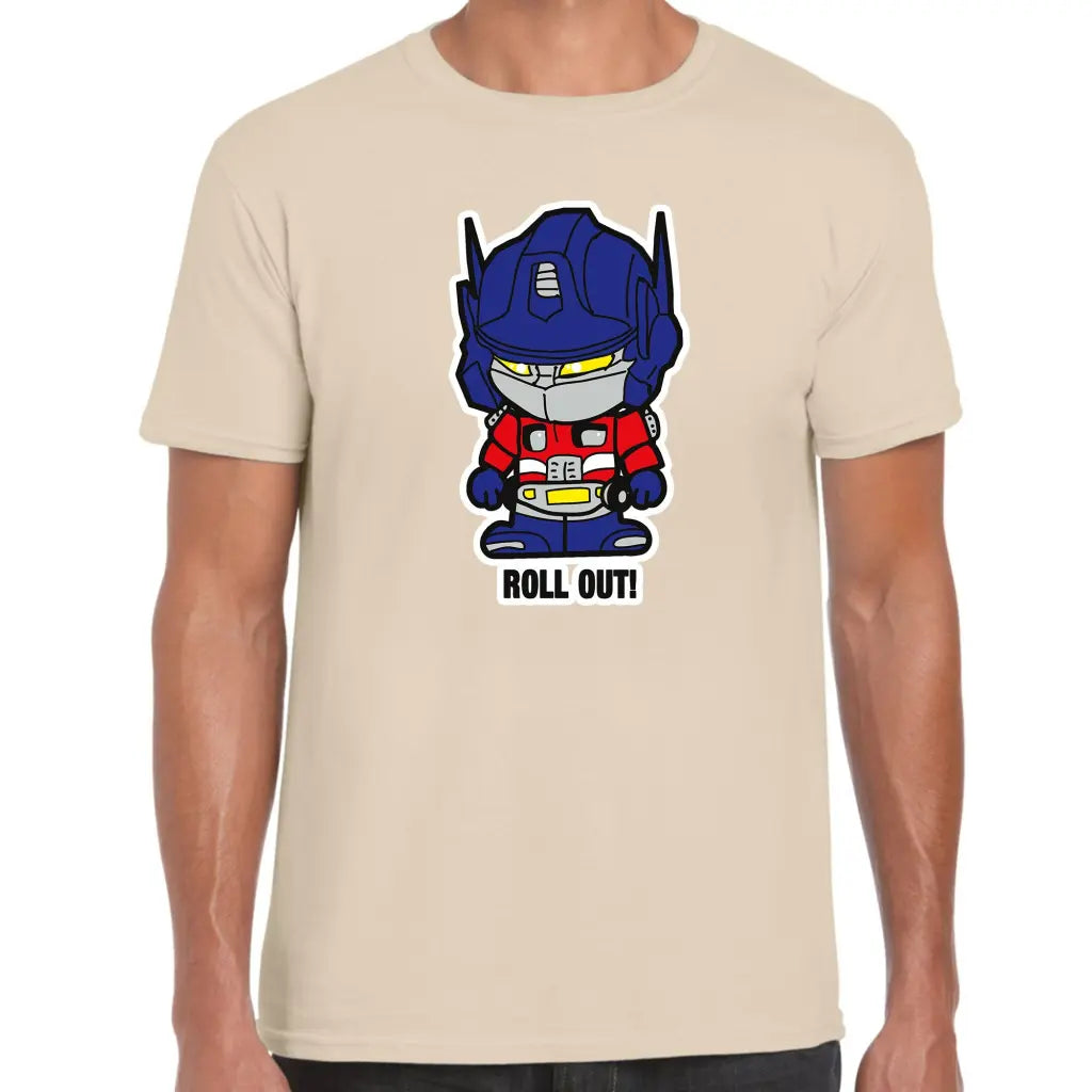 Roll Out Robot T-Shirt - Tshirtpark.com