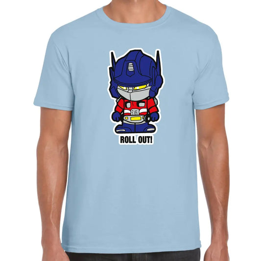 Roll Out Robot T-Shirt - Tshirtpark.com