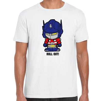 Roll Out Robot T-Shirt - Tshirtpark.com