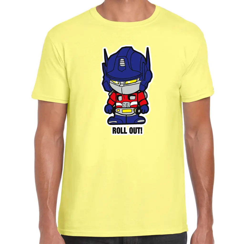 Roll Out Robot T-Shirt - Tshirtpark.com