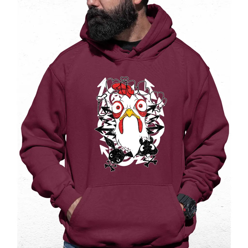 Rooster Colour Hoodie - Tshirtpark.com