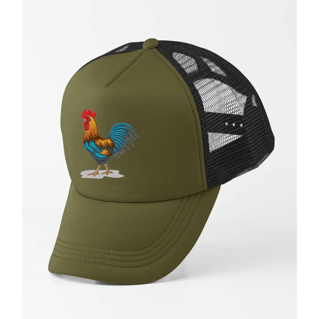 Rooster Trucker Cap - Tshirtpark.com
