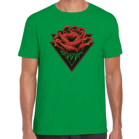 Rose Triangle T-Shirt - Tshirtpark.com