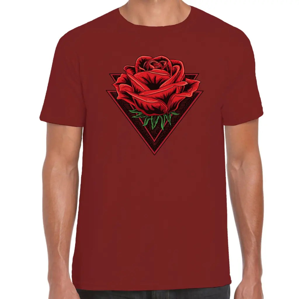 Rose Triangle T-Shirt - Tshirtpark.com