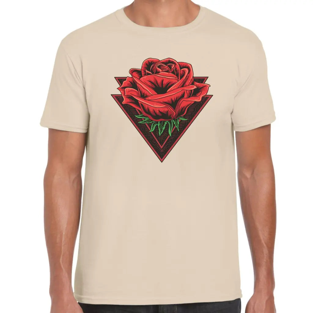 Rose Triangle T-Shirt - Tshirtpark.com