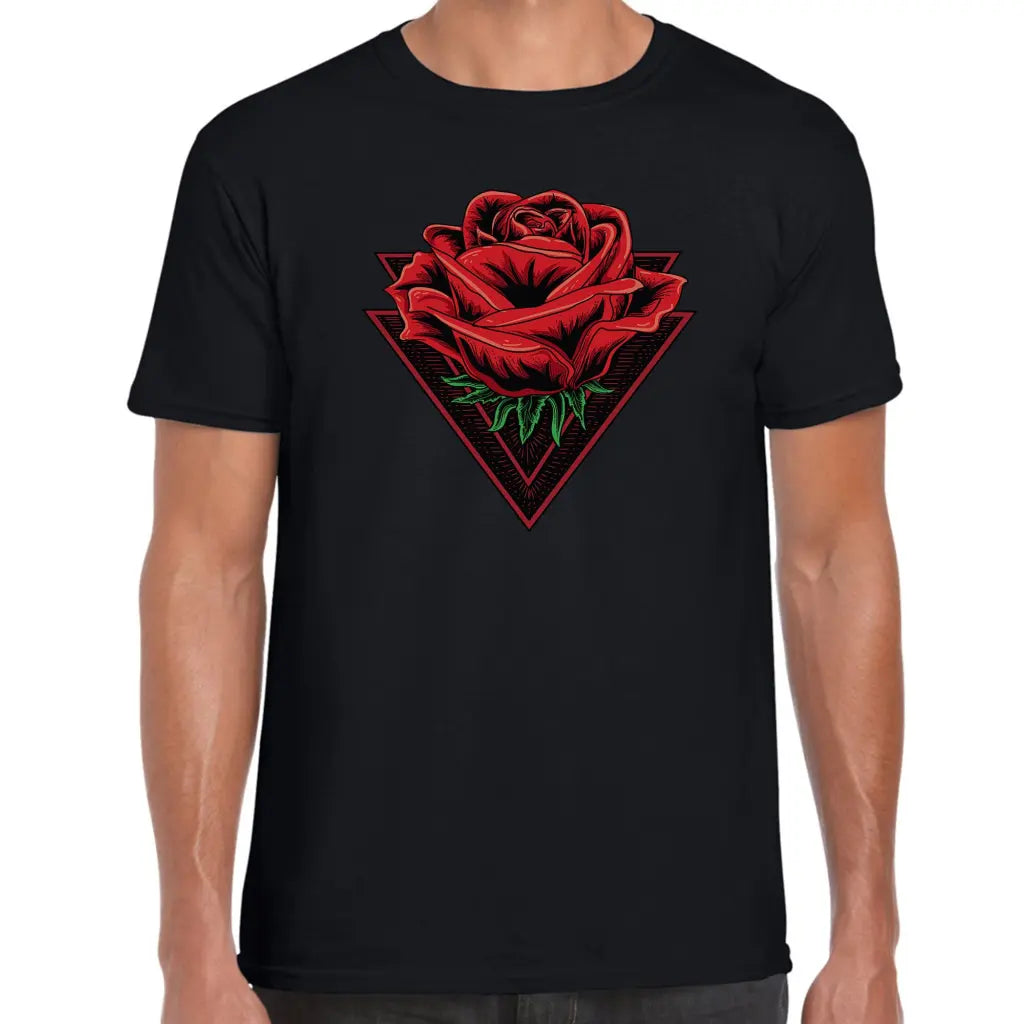 Rose Triangle T-Shirt - Tshirtpark.com