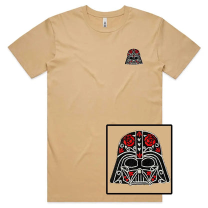 Rose Vader Embroidered T-Shirt - Tshirtpark.com