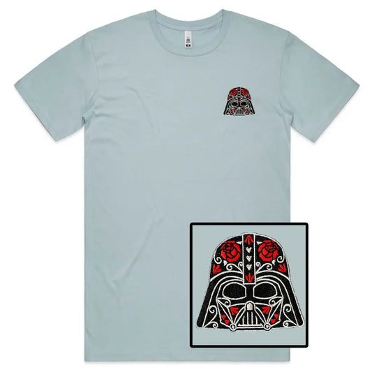 Rose Vader Embroidered T-Shirt - Tshirtpark.com