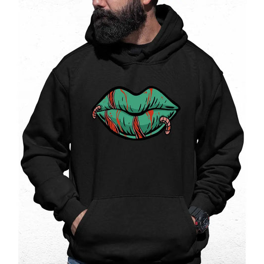 Rotten Lips Colour Hoodie - Tshirtpark.com