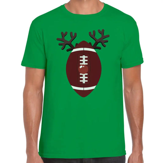 Rugby Deer T-Shirt - Tshirtpark.com