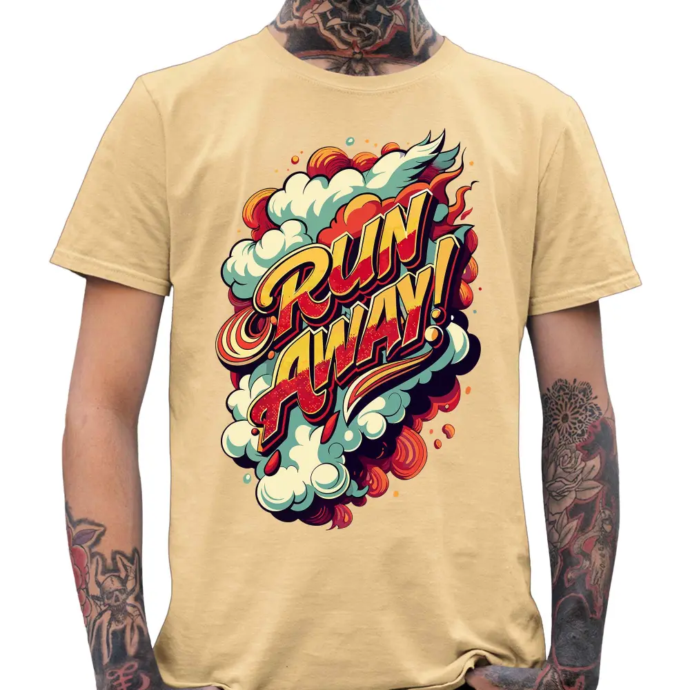 Run Away T-Shirt - Tshirtpark.com