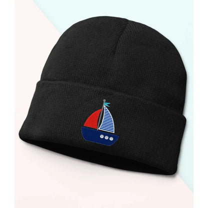 Sail Boat Beanie - Tshirtpark.com